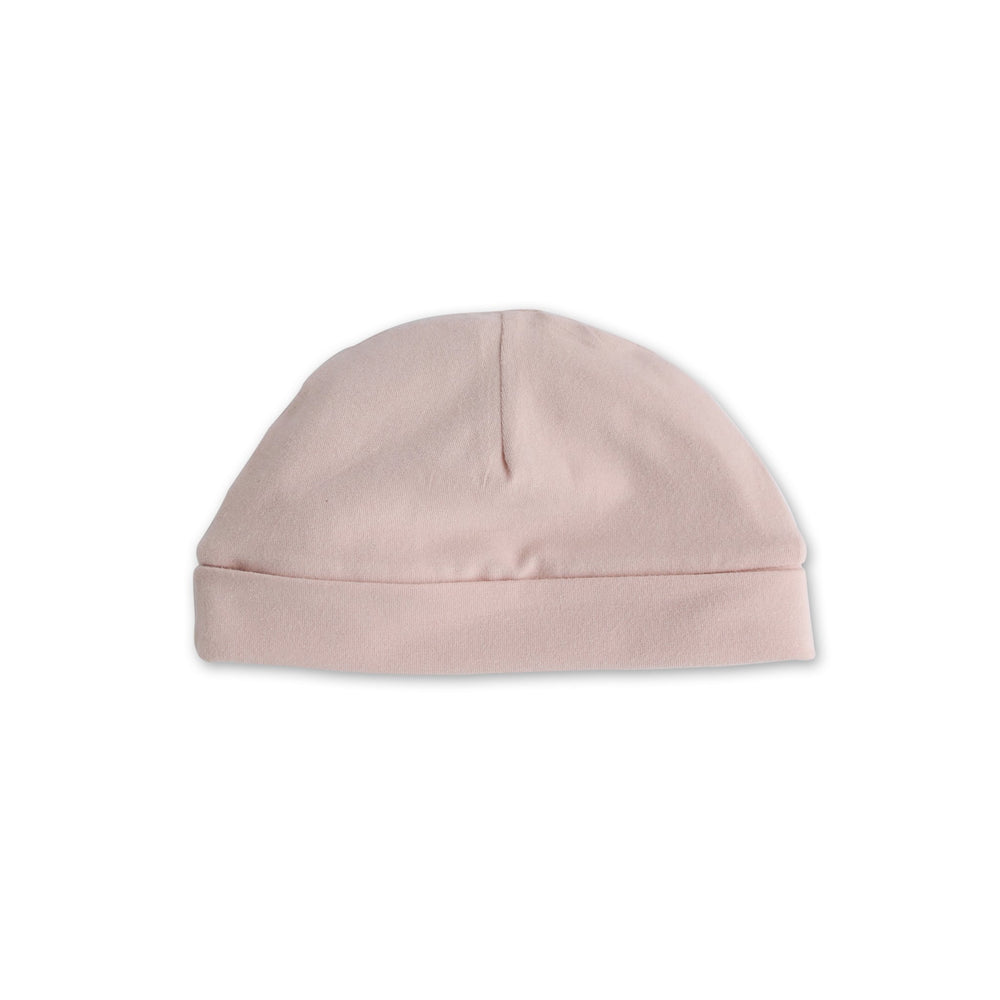 Pehr Powder Pink Essentials Hat. GOTS Certified Organic Cotton & Dyes. Light pink hat.